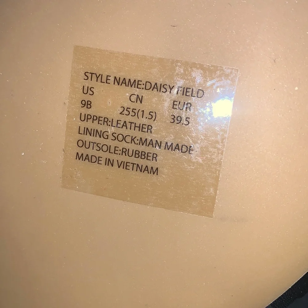 ♠️kate spade Daisy Field Sandals, Black NIB - Picture 8 of 9